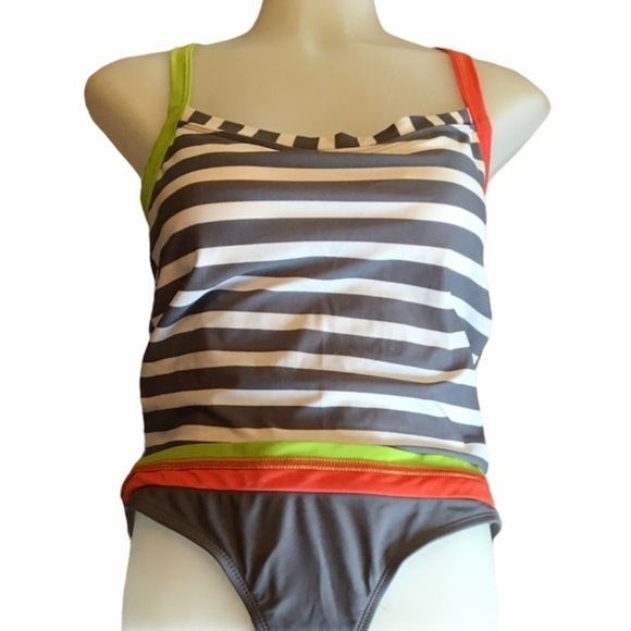 BCA by REBECCA VIRTUE Ladies 2pc Tankini - size Medium - Picture 4 of 13